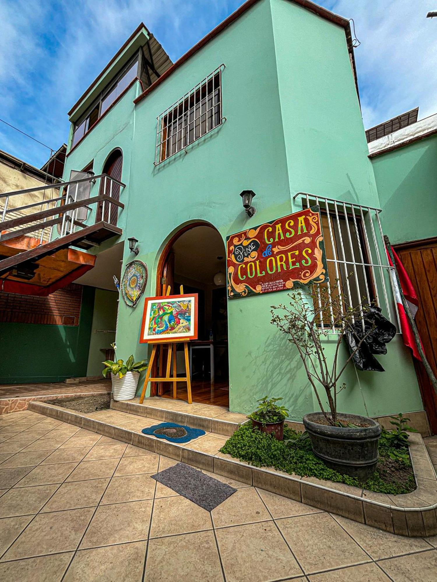 Hostel Colores Miraflores Lima Luaran gambar